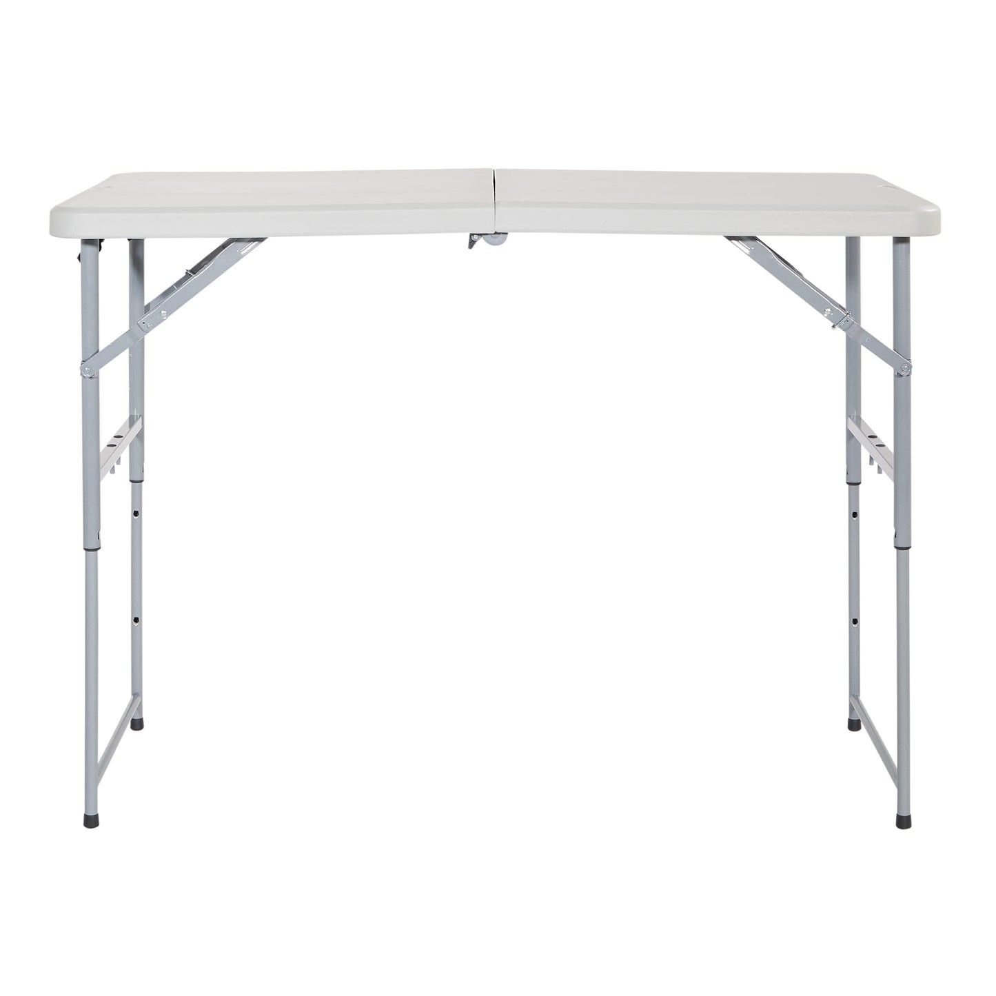 Office Star Products 121.9cm Height-Adjustable Folding Table Light Gray
