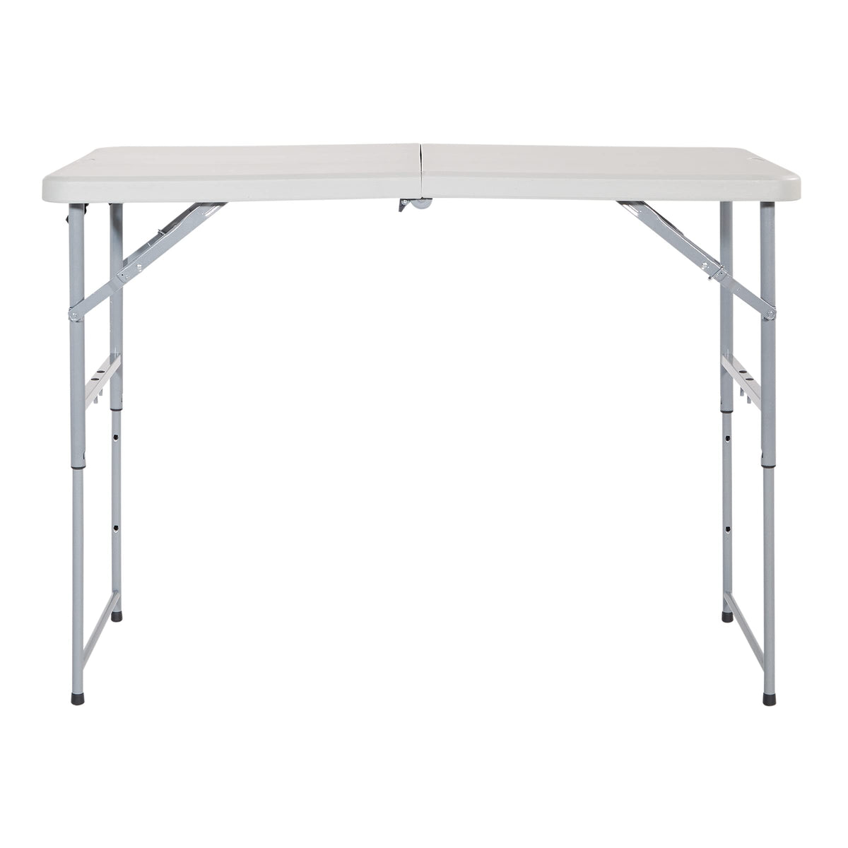 Office Star Products 121.9cm Height-Adjustable Folding Table Light Gray